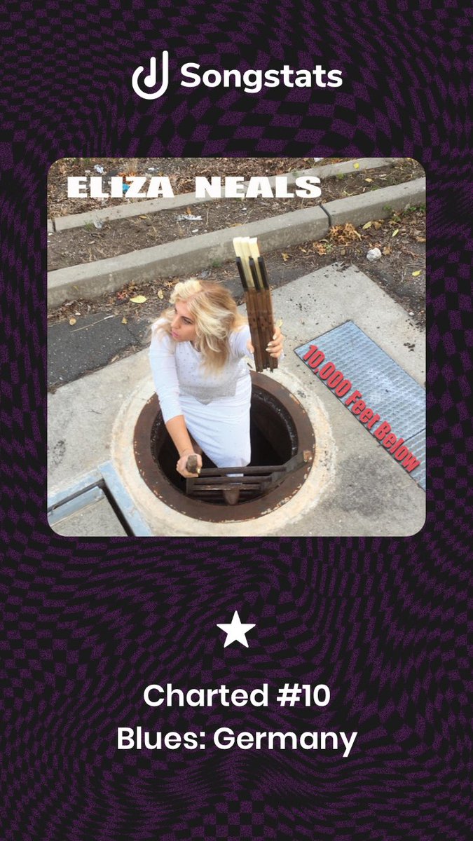 ElizaNealsRocks's tweet image. 💋More Good News… Just grabbed some radio and streaming charts at @SongstatsApp 
#3 On the Apple Charts in the country of Luxembourg #BreakingAndEntering
 
 #10 On the Apple Charts in Germany 
#10000FeetBelow🕳️
⭐️