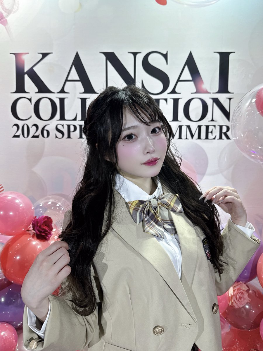 KANSAI COLLECTION 2026 
SPRING &amp; SUMMER
ありがとうございました♡

アイドル卒業後初お仕事でした~！
祝ニート卒業🥲🥲🥲🥲🥲💐

#関西コレクション #関コレ #KANSAICOLLECTION
