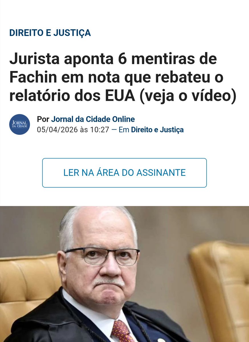 Agora é o presidente do STF quem mente. Realmente o STF perdeu qualquer credibilidade