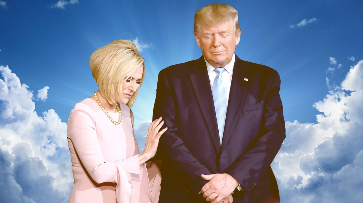 <a href="/Acyn/">Acyn</a> Ok.... 3 times a week to something that happened at maximum twice? The math is not mathing. That's the problem when you lie : logic goes out of the window! 
#Trump <a href="/Paula_White/">Paula White-Cain</a> #uspoli #cdnpoli #euronews