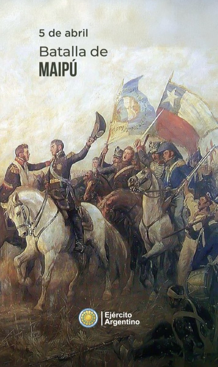 5 de abril. Batalla de Maipú