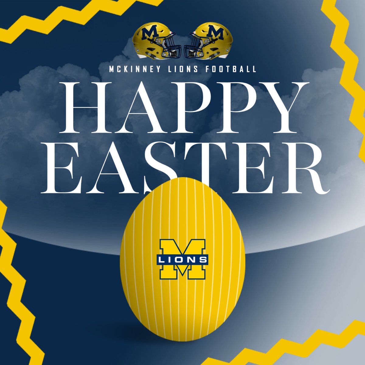 CoachLeonardTX's tweet image. Happy Easter from McKinney Football!

#COE
#GRIT
#GoldStandard
