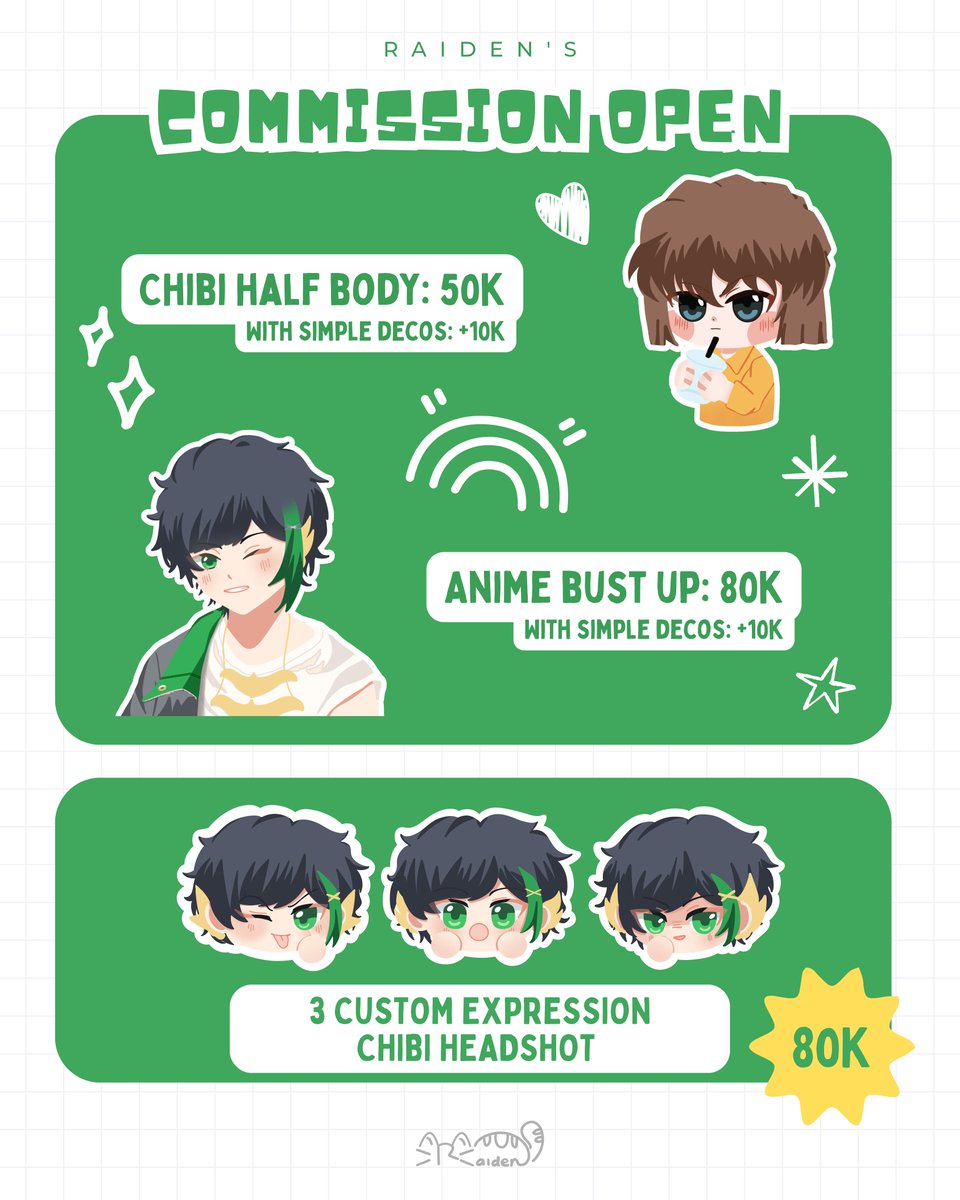 Raiden ⚯ ͛Comms Open tweet media