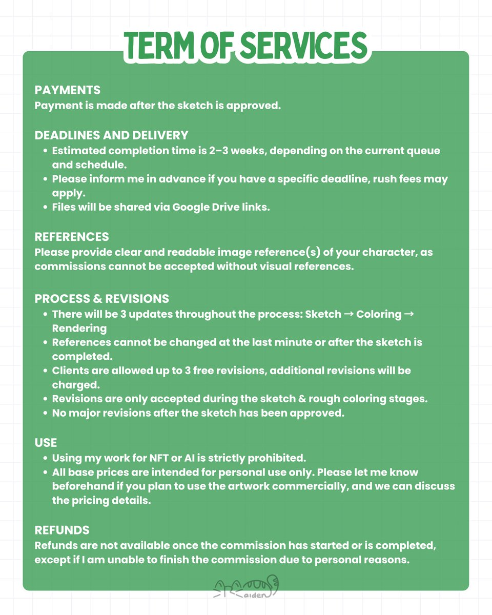 Raiden ⚯ ͛Comms Open tweet media