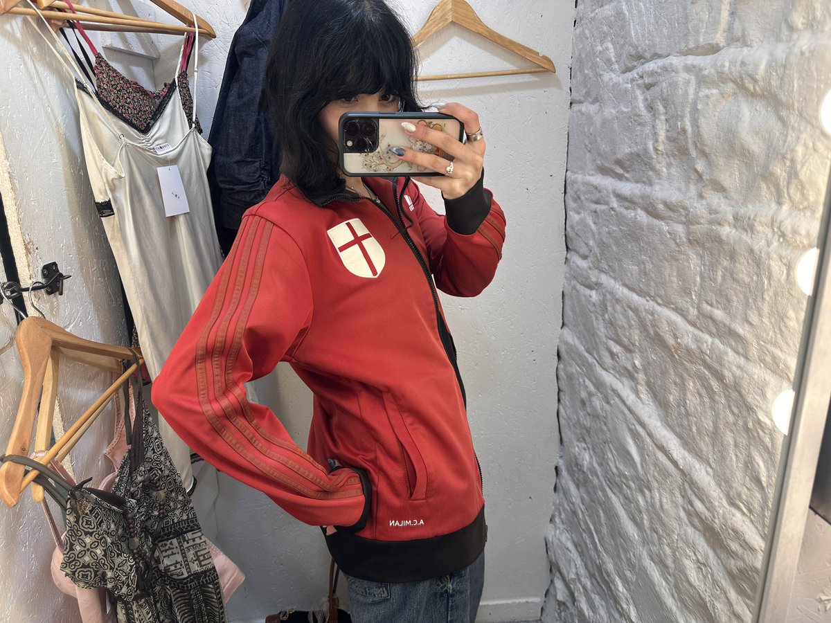 oatposting's tweet image. trying on this jacket felt blasphemous #sorry i didn’t buy it for all concerned parties