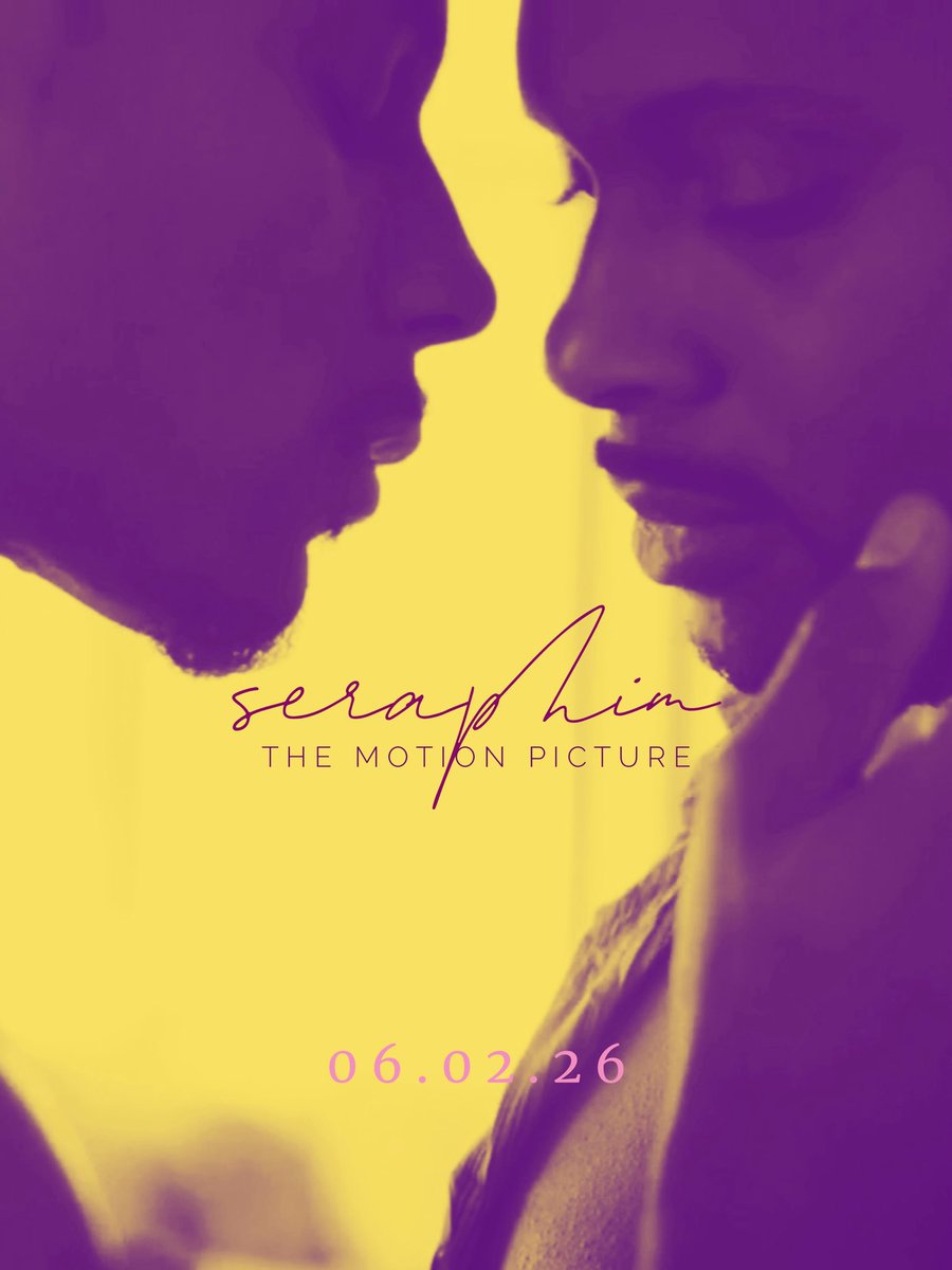 MarckAngel's tweet photo. SERAPHIM: The Motion Picture | 06.02.26
#marckangel #seraphimmovie #comingsoon #lgbtqfilm #Pride2026 #IndependentFilm #MusicalFilm #VisualAlbum #BlackQueerFilm https://t.co/oLssW8aXy1