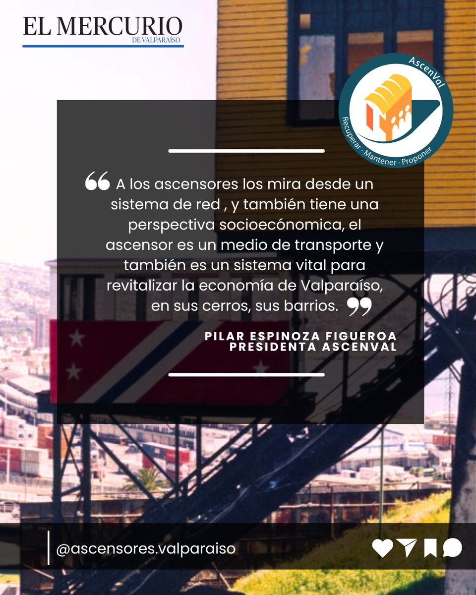 Usuarias y usuarios de Ascensores de Valparaíso tweet media