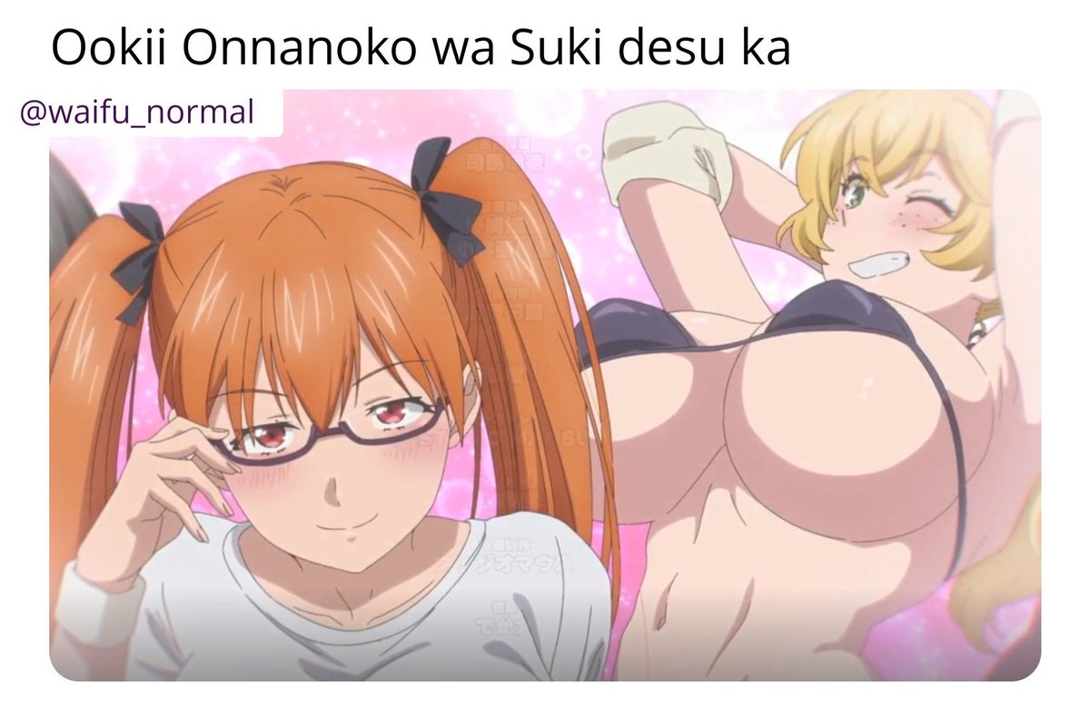 waifu_normal's tweet photo. https://t.co/Etq8VUDJch