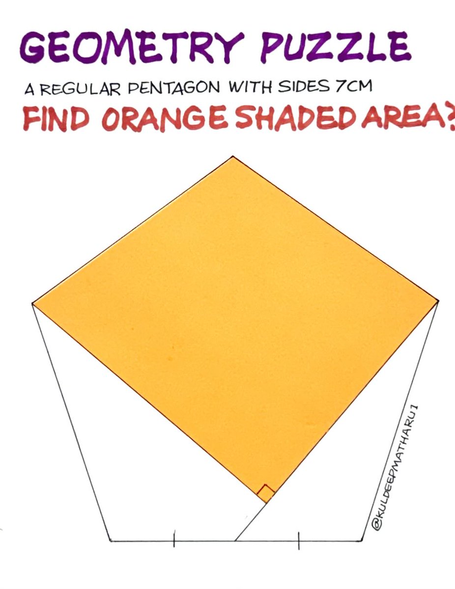 KuldeepMatharu1's tweet photo. #geometry #puzzle https://t.co/NWB8jbxVjW