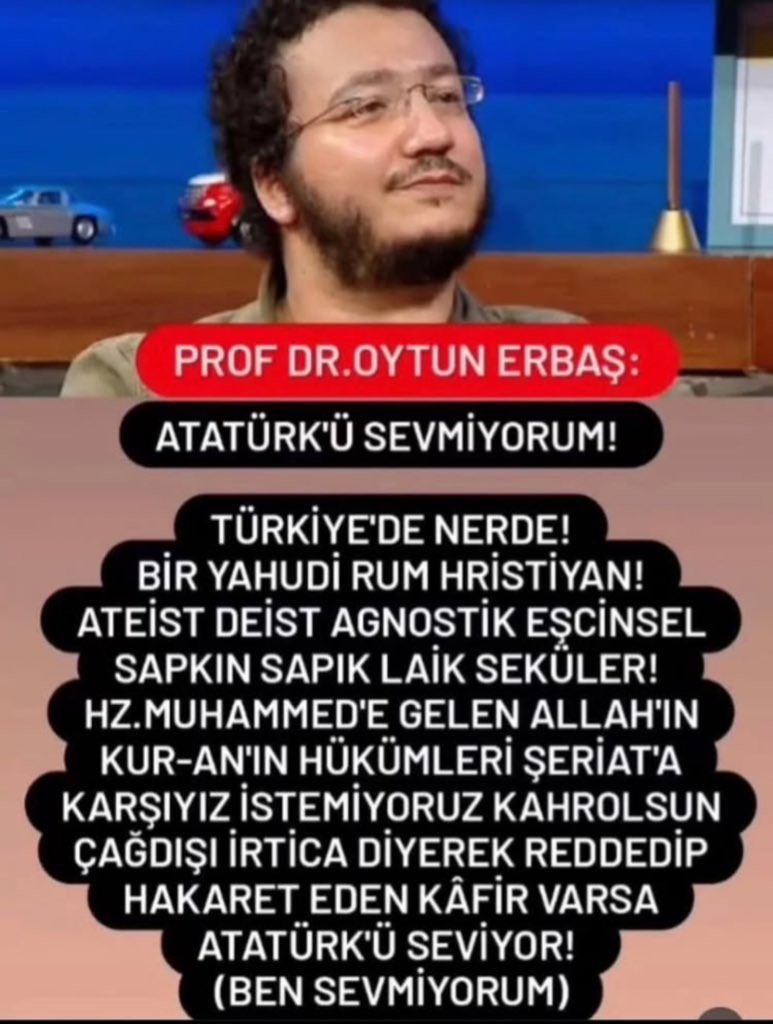 Harbi Adamları seviyorum🥰

#Oytun  Hoca ben Atatürk ü sevmiyorum