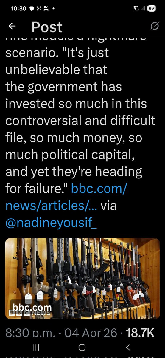 Pro_IT_Guy's tweet photo. @Polysesouvient
This failure has everything to do with its origins in false information about safety from the Anti-Gun lobby.
"Gun control is supposed to be about preventing the illegal use of guns... not about preventing the legal use of guns."
#FollowTheMoney
#DefundPoly https://t.co/X5KgY7KAQ4