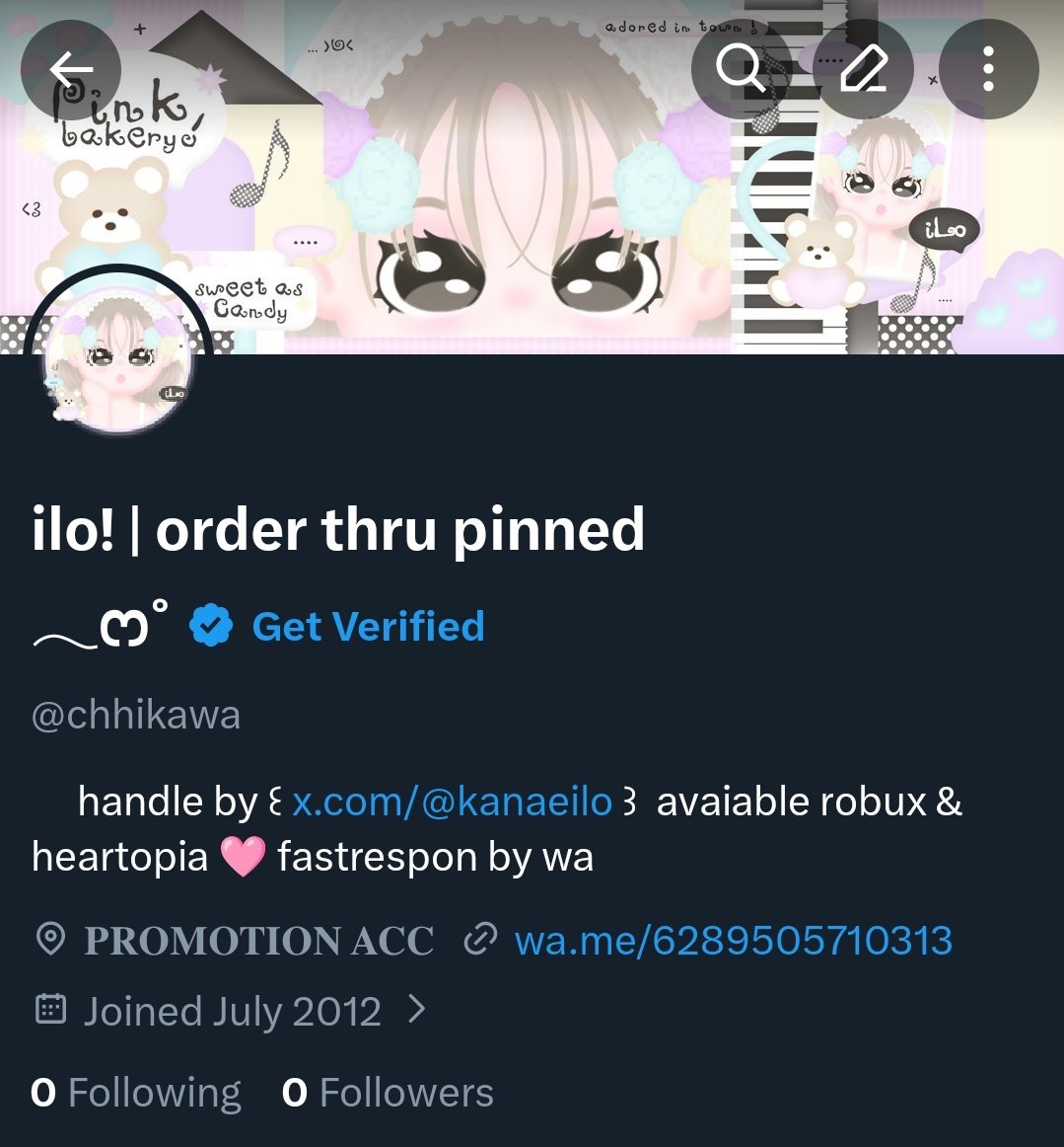 ilo ❣ | fast on wa 🧸ྀི tweet media