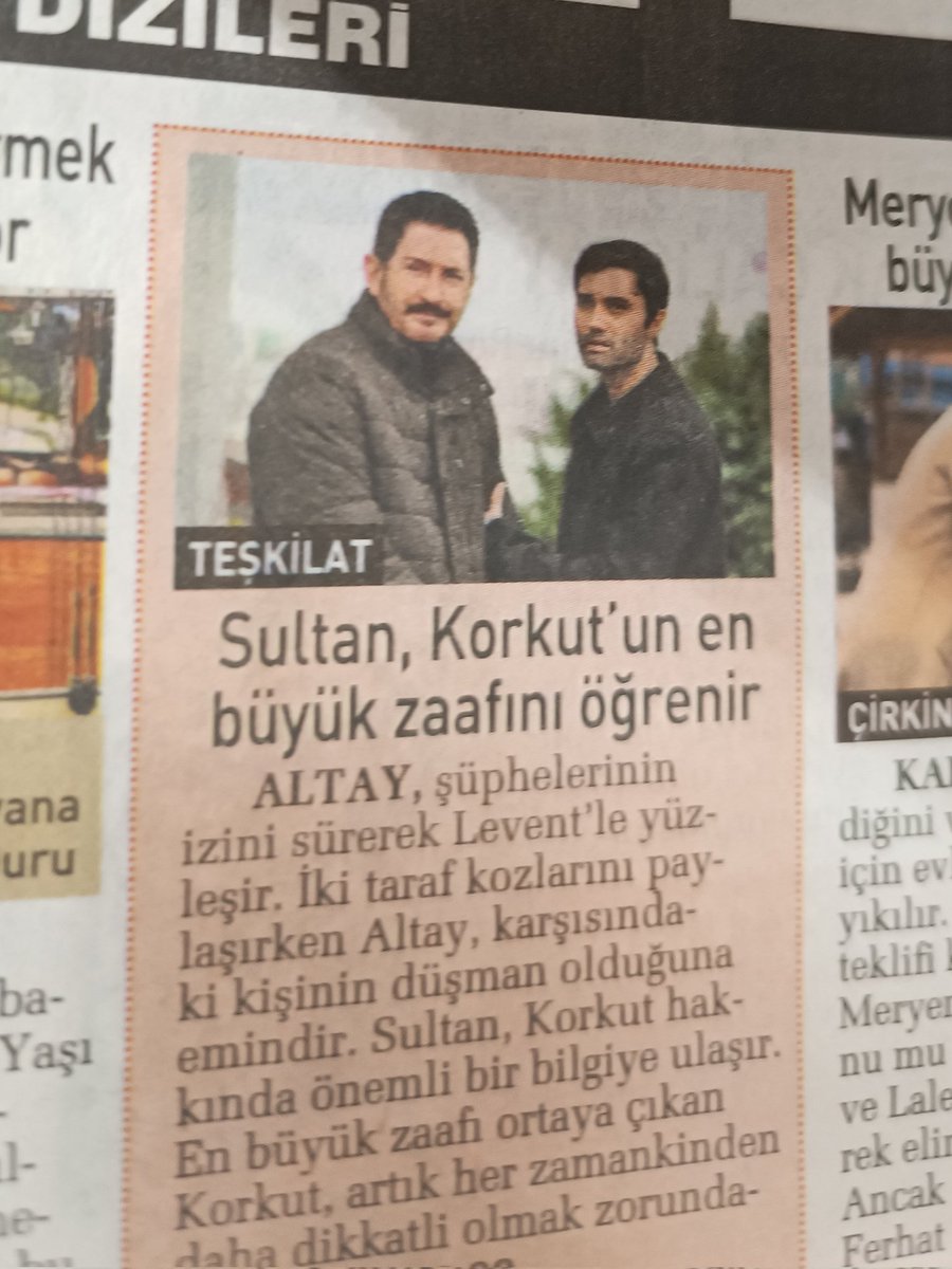 temmuz_dok39067's tweet photo. Gazetedekiler🥰😀 #hamkor @teskilattrt #yunusemreyıldırımer #murath https://t.co/Q7TBI9UfQz
