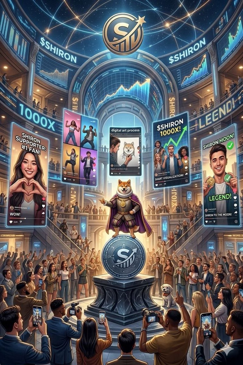 Shiron_futures's tweet image. This many people believing in something at once…
is not a coincidence.

#Shiron #pumpfun