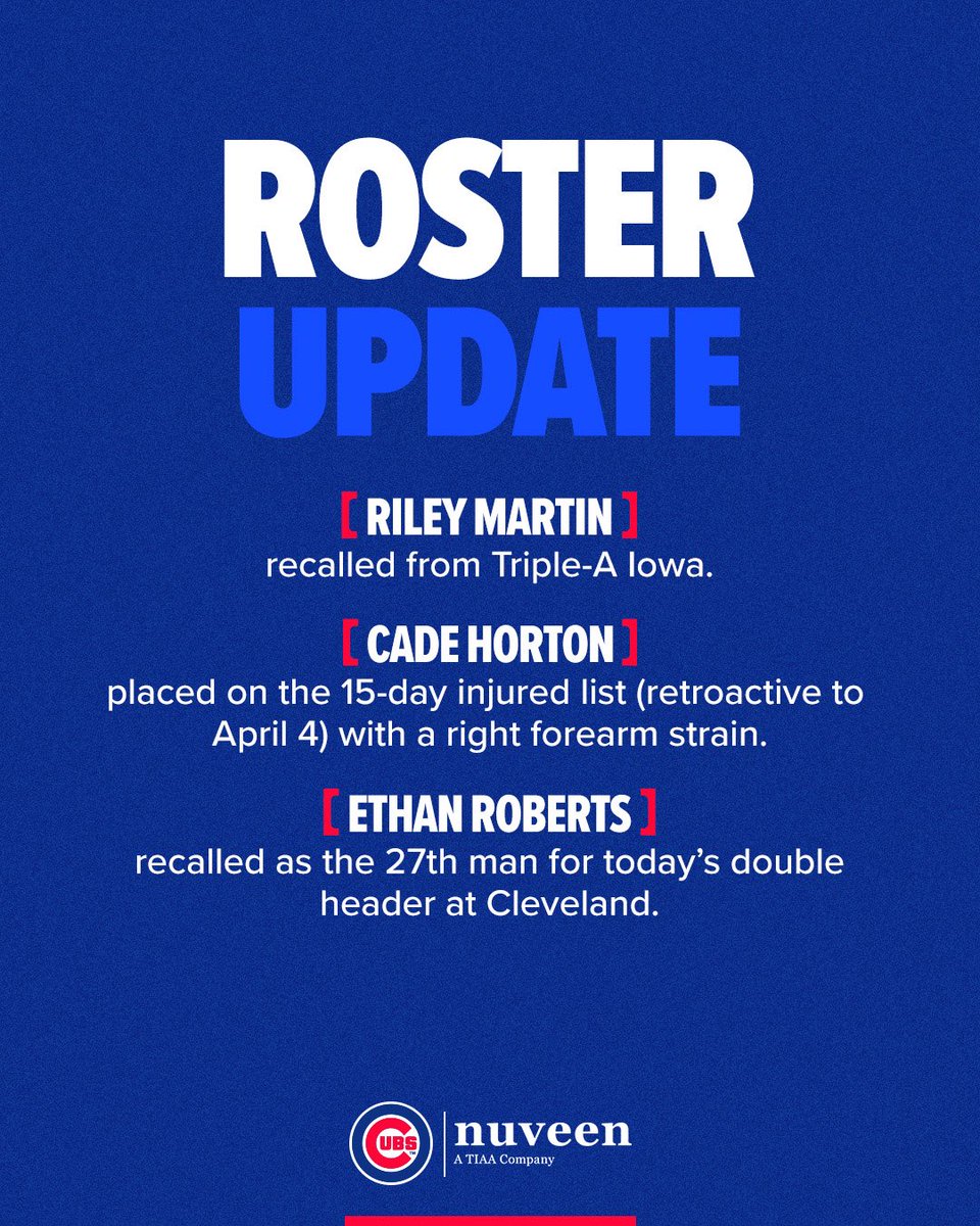 Chicago Cubs tweet media