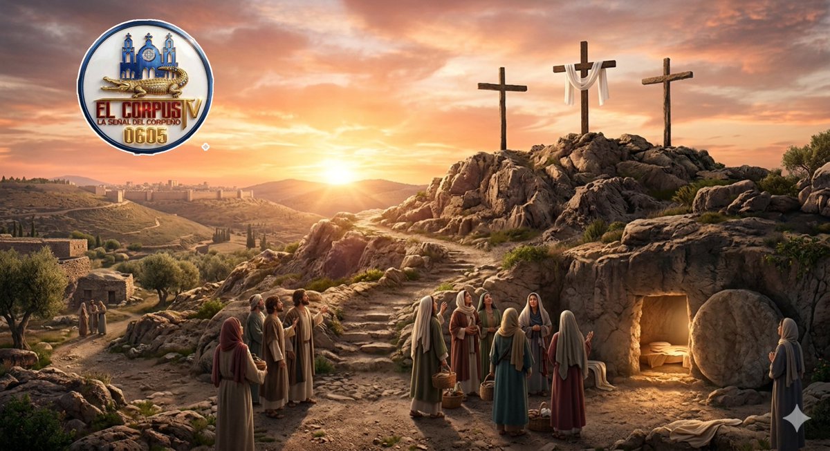 ❤️‍🔥 ✨Hoy Celebramos Domingo de Resurrección ✨❤️‍🔥

"Que la alegría de la Resurrección llene tu corazón de una paz inquebrantable. Hoy celebramos que el amor es más fuerte que la muerte y que la esperanza nunca se rinde. ¡Feliz Pascua de Resurrección.

#ELCORPUSTV