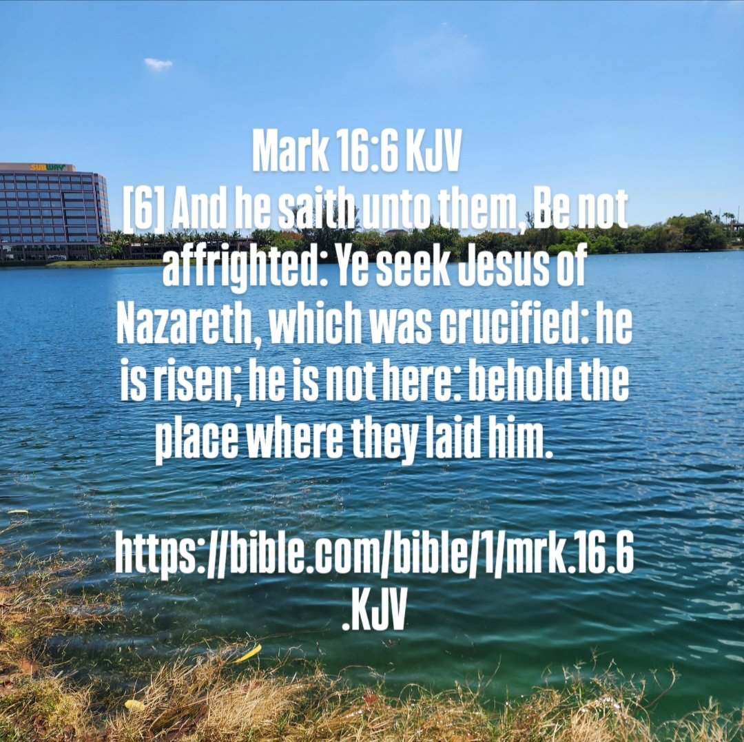 Happy Ressurection Day. HE HAS RISEN!!! Just as he said he would. <a href="/TheMagikMo/">M Evell Edwards Sr.</a>