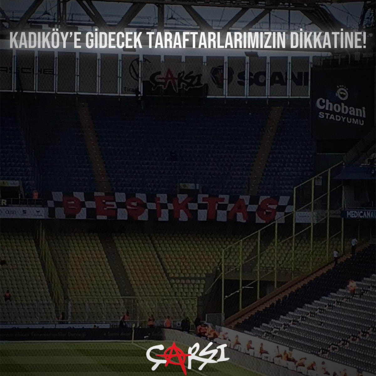 forzabesiktas's tweet photo. Beşiktaş-fenerbahçe maçı öncesinde planlanan görsel çalışmanın eksiksiz şekilde
 gerçekleştirilebilmesi için;

Maç başlangıcında okunacak olan İSTİKLAL MARŞIMIZ sırasında, tüm taraftarlarımızın DAMALI ATKILARINI açarak tribün görsel bütünlüğünü sağlamaları önemle rica olunur. https://t.co/ltdIGuVKmo