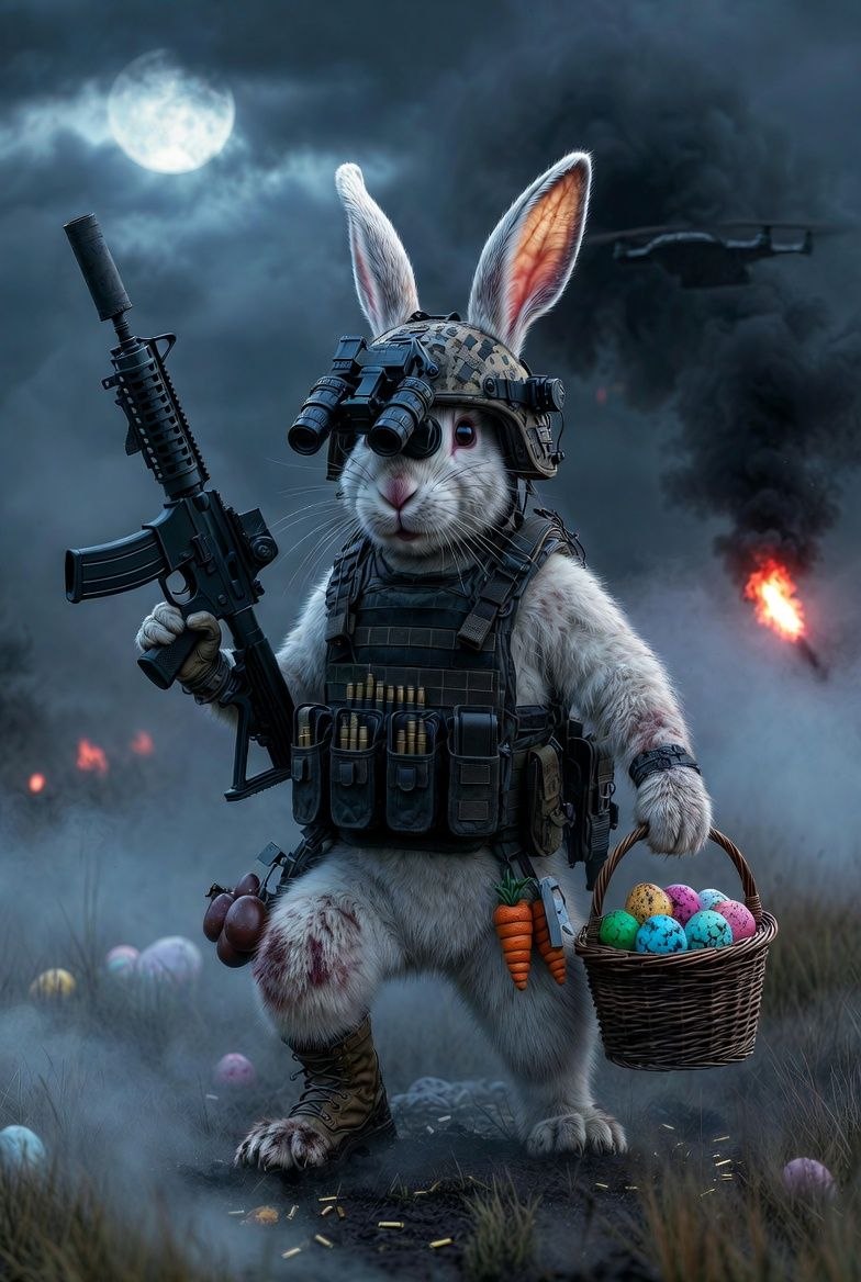WARDonXRP's tweet photo. Easter weekend. Battlefield still burning.
One operator refuses to stand down — armed, bloodied, and carrying the mission.
This is $WARD.
The pack that never quits.
Lock in here: https://t.co/Fj4rrCMHdg
$WARD #WarDogs #NotLeaving #XRPL https://t.co/W9kXIugimU