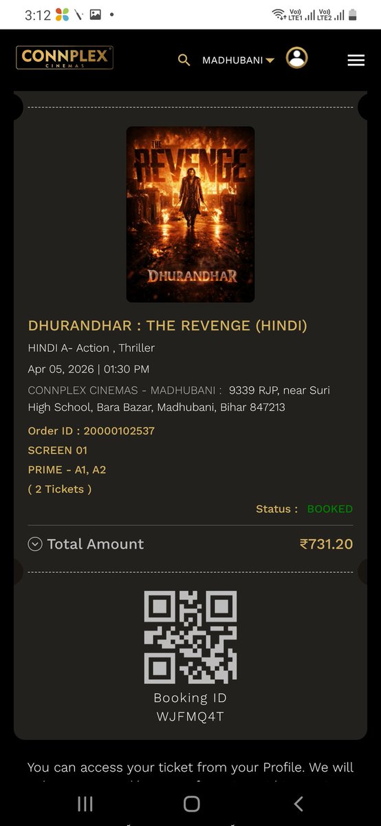 <a href="/AdityaDharFilms/">Aditya Dhar</a> <a href="/BattaKashmiri/">Kashmiri Hindu</a> <a href="/B62Studios/">B62 Studios</a> <a href="/jiostudios/">Jio Studios</a> Watched it for the second time today and with every viewing, it doesn’t just hold up…
it hits harder.
Some films impress once.
This one stays with you—and only gets stronger. 🔥

#Durandhar 2025 - watched twice
#Durandhar2 2026- watched twice