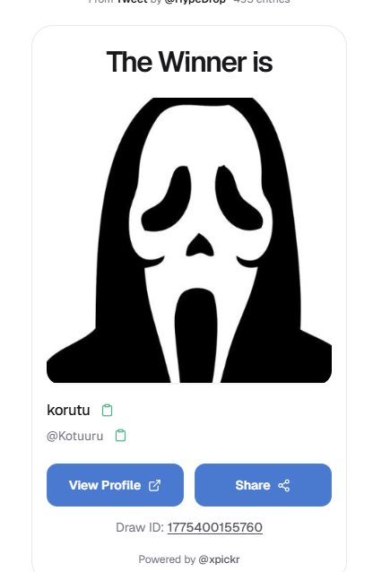 HypeDrop tweet media