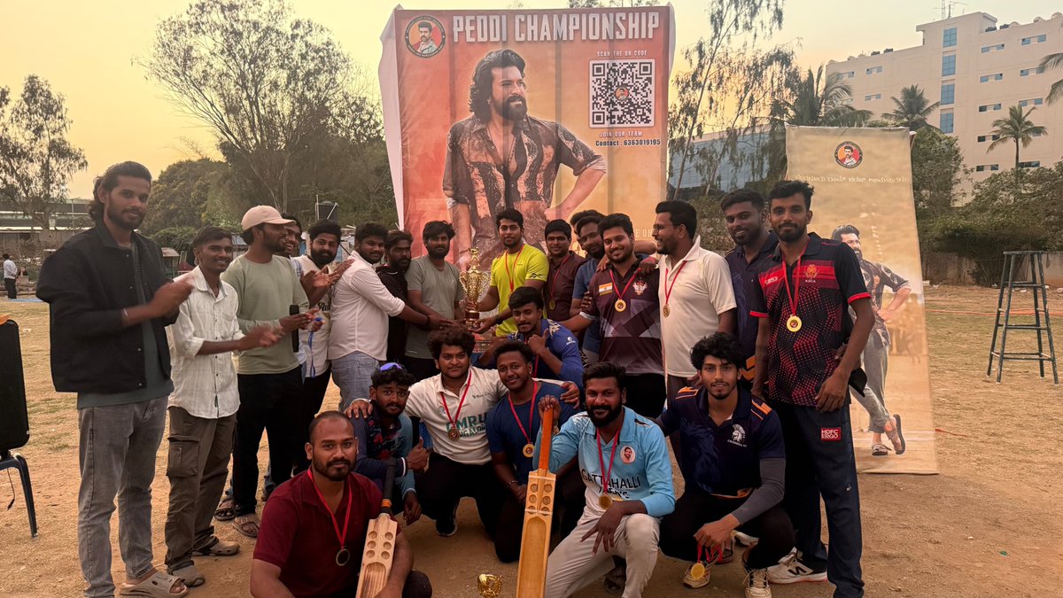 Bengaluru RamCharan Fans tweet media