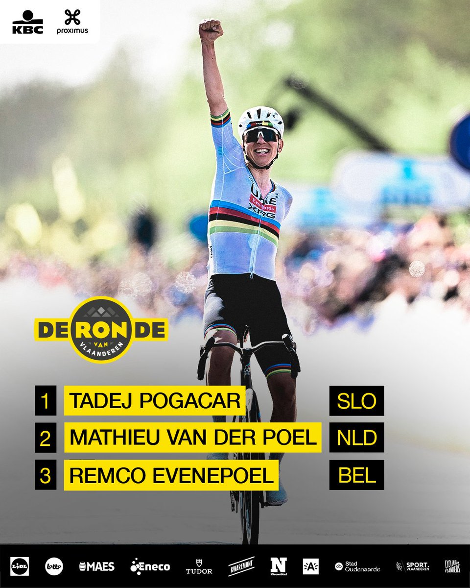 Ronde van Vlaanderen tweet media