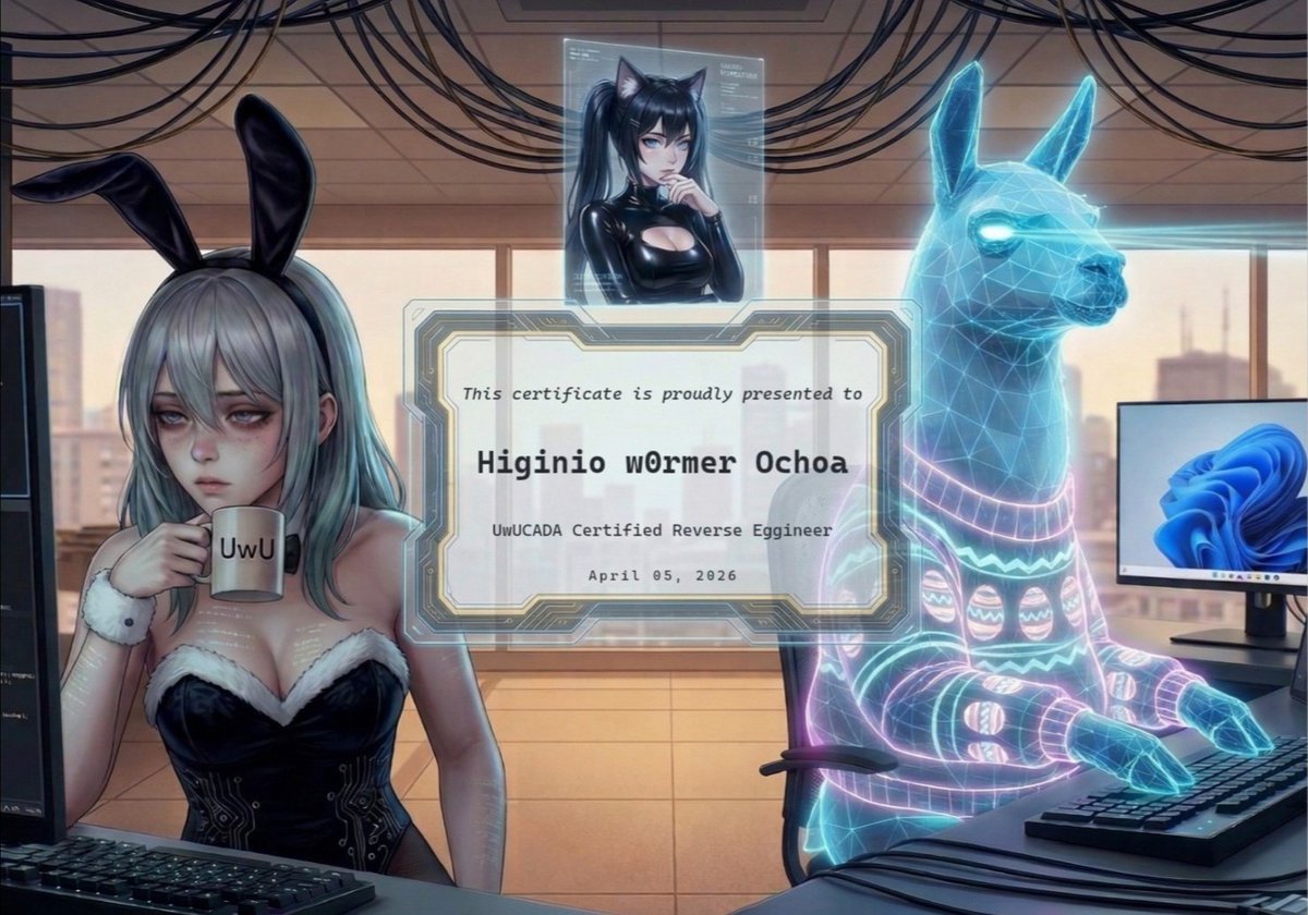 Higinio “w0rmer” Ochoa tweet media