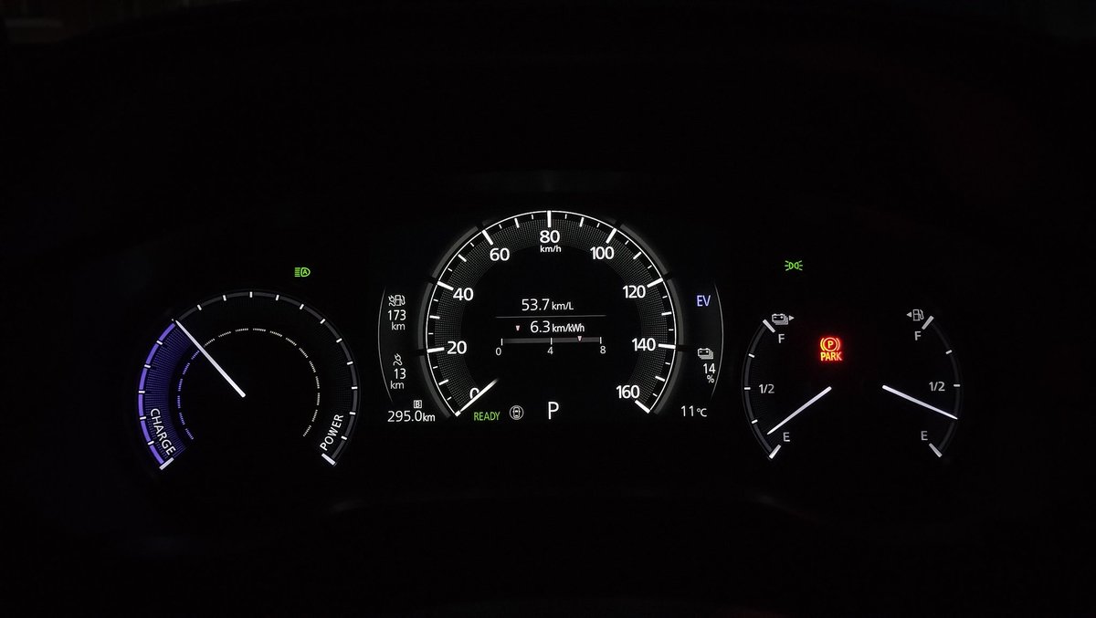 cosmo787b's tweet photo. 暖かくなってきて、バッテリー残表示とEV走行可能距離が一致してきました。
今回はEVのみで86キロ走行できました。
#ロータリーEV #MX30REV https://t.co/c9nCeWovXC