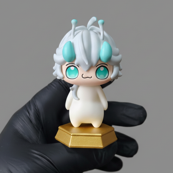 這版AI上色很好笑 所以留下來 WWW

這禮拜終於做出相對比較滿意的後腦勺了
印出來也算勉勉強強

晚點大概雜談 ฅ^•ﻌ•^ฅ

AI上色：Nanabanana