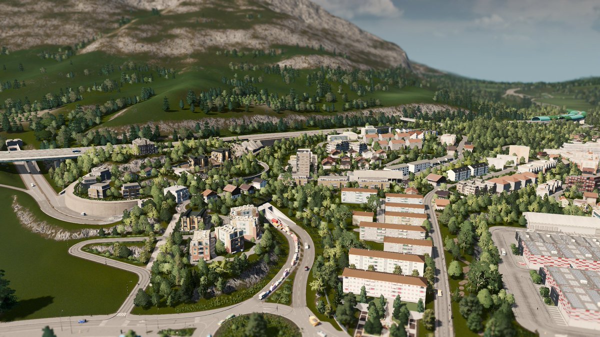 604Sience's tweet photo. Uphill suburbs
#CitiesSkylines #Switzerland #Isendorf @CitiesSkylines https://t.co/i6TPH5xiIN