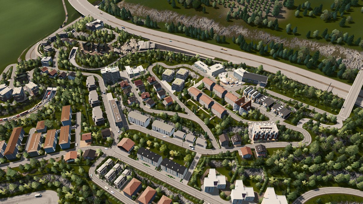 604Sience's tweet photo. Uphill suburbs
#CitiesSkylines #Switzerland #Isendorf @CitiesSkylines https://t.co/i6TPH5xiIN
