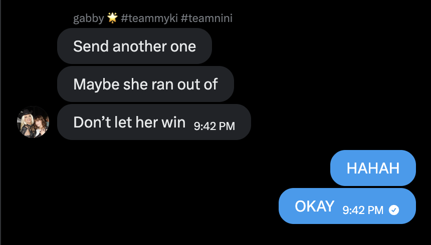 tessa ⚢ | #TEAMNINI #TEAMMYKI #TEAMJANE💔 tweet media