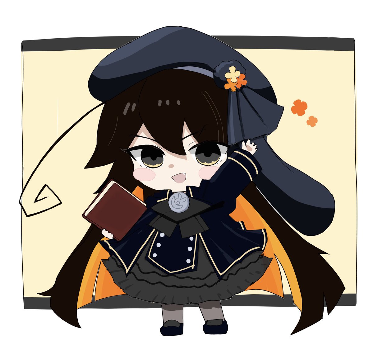 ミニ月喰さん！🌙
#月喰兎尸