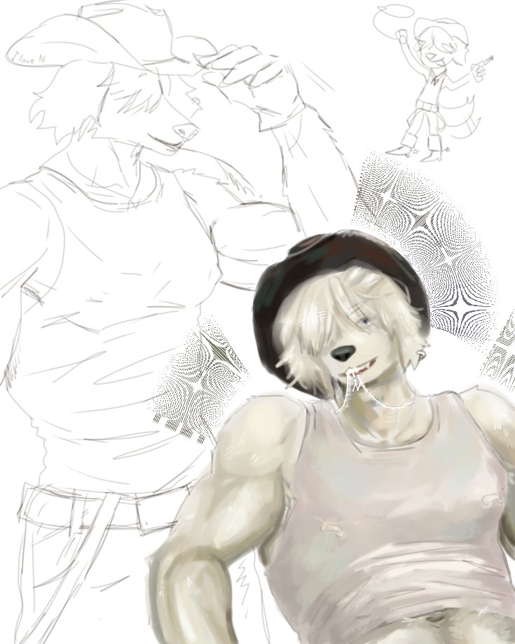 #BEASTARS #Collot
Collot of the wild west.🐩