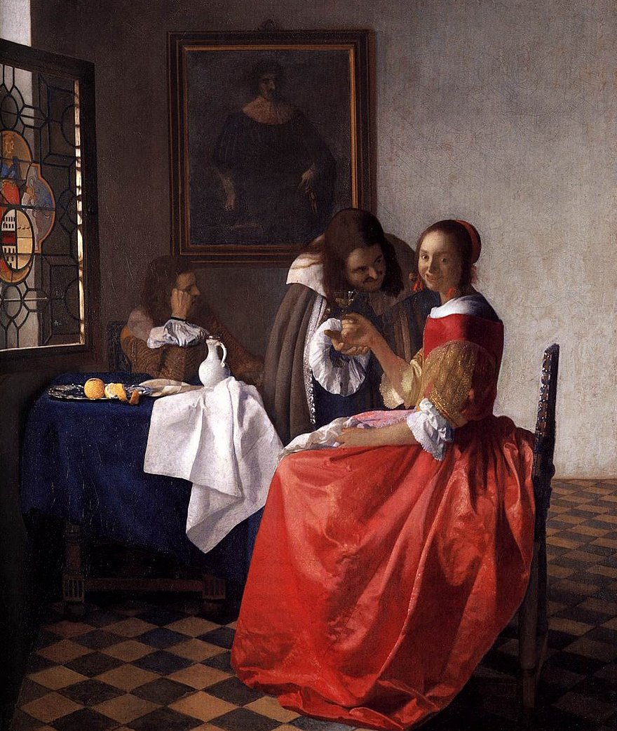 ArtGuide_db's tweet photo. Johannes Vermeer
The Girl with the Wine Glass, 1660 https://t.co/Ifj12i1Vir