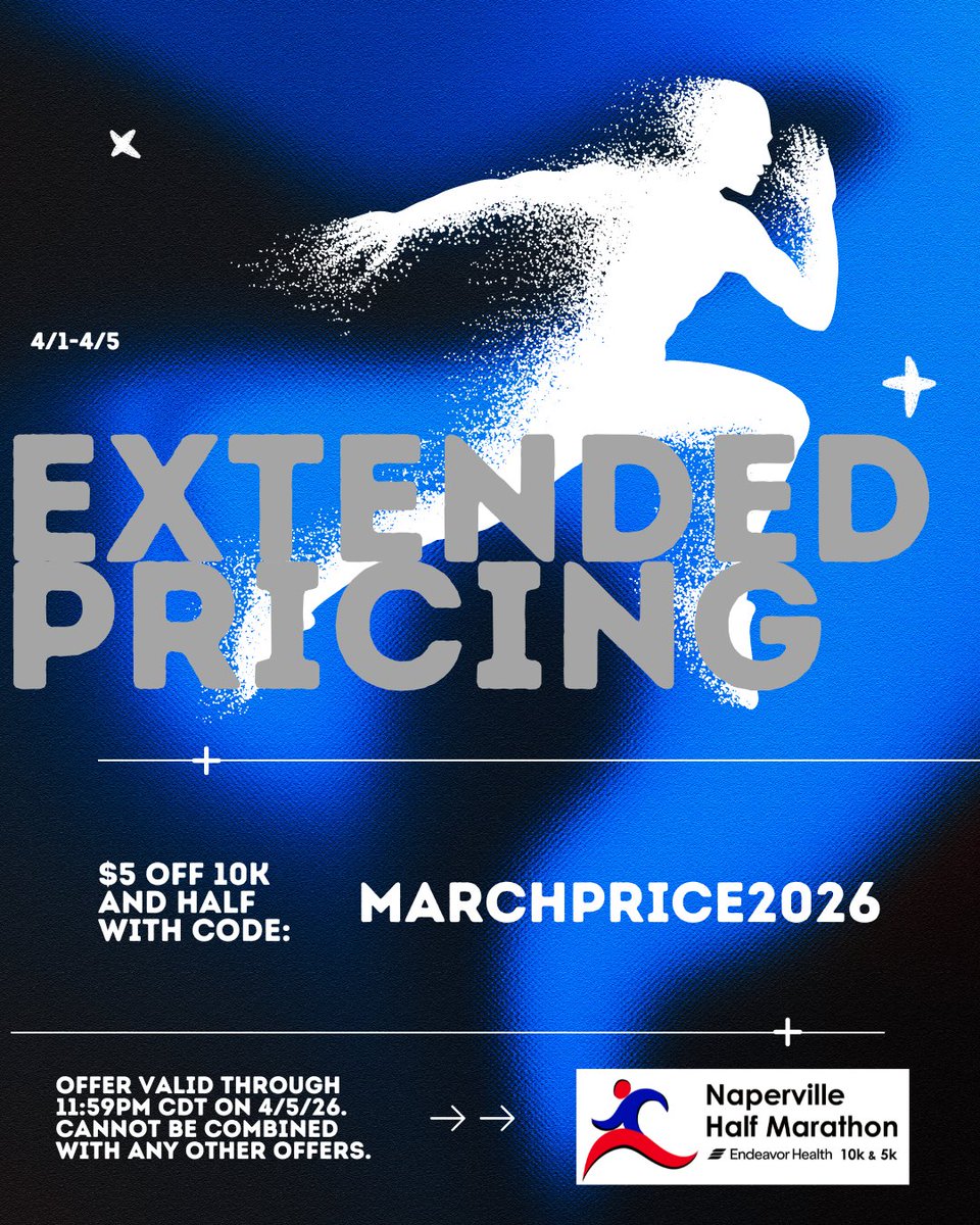 Naperville Half Marathon, 10K & 5K tweet media