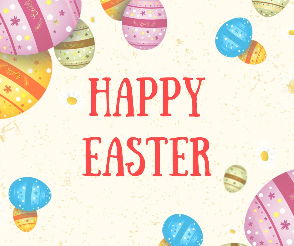 Happy Easter from us to you! 🌷🐣🐰