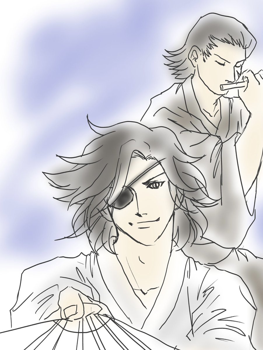 こんな感じの描きたかったけど小政要素が足りない…
#KOMASAalamode