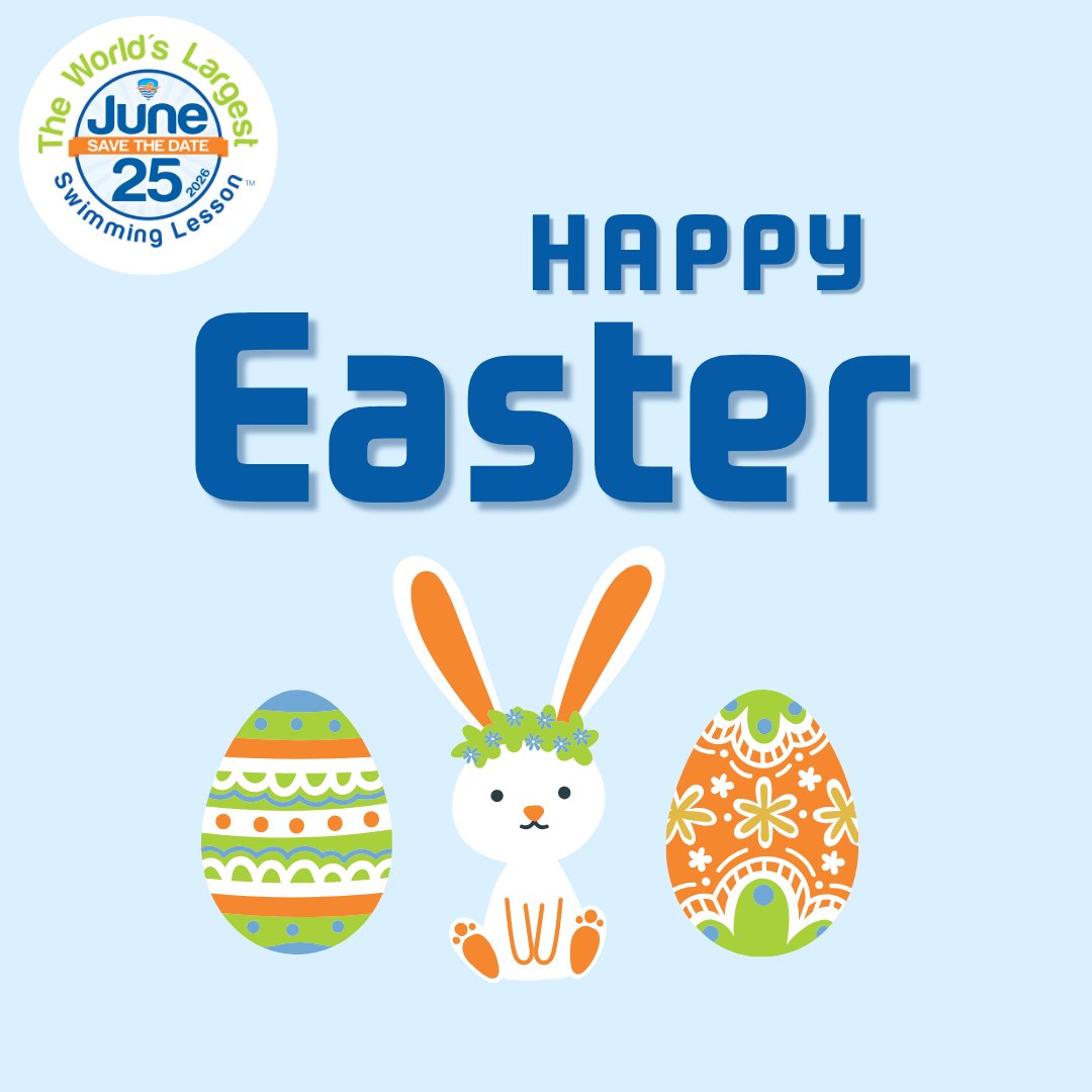 TheWLSL's tweet photo. Happy Easter from all of us at #TeamWLSL! 🐰🌸
As families gather and warmer days approach, it’s the perfect time to start thinking about water safety.

Give the gift of confidence this season—make swim lessons part of your spring plans. 💙🌊

#TeamWLSL #SwimmingLessonsSaveLives https://t.co/VAs3AyirHQ