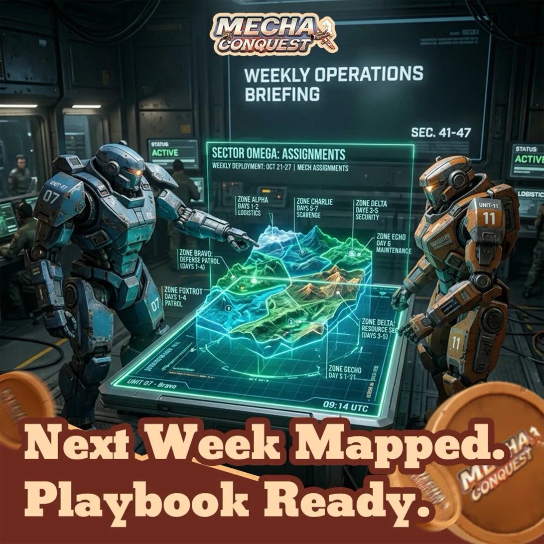 Mecha Conquest tweet media