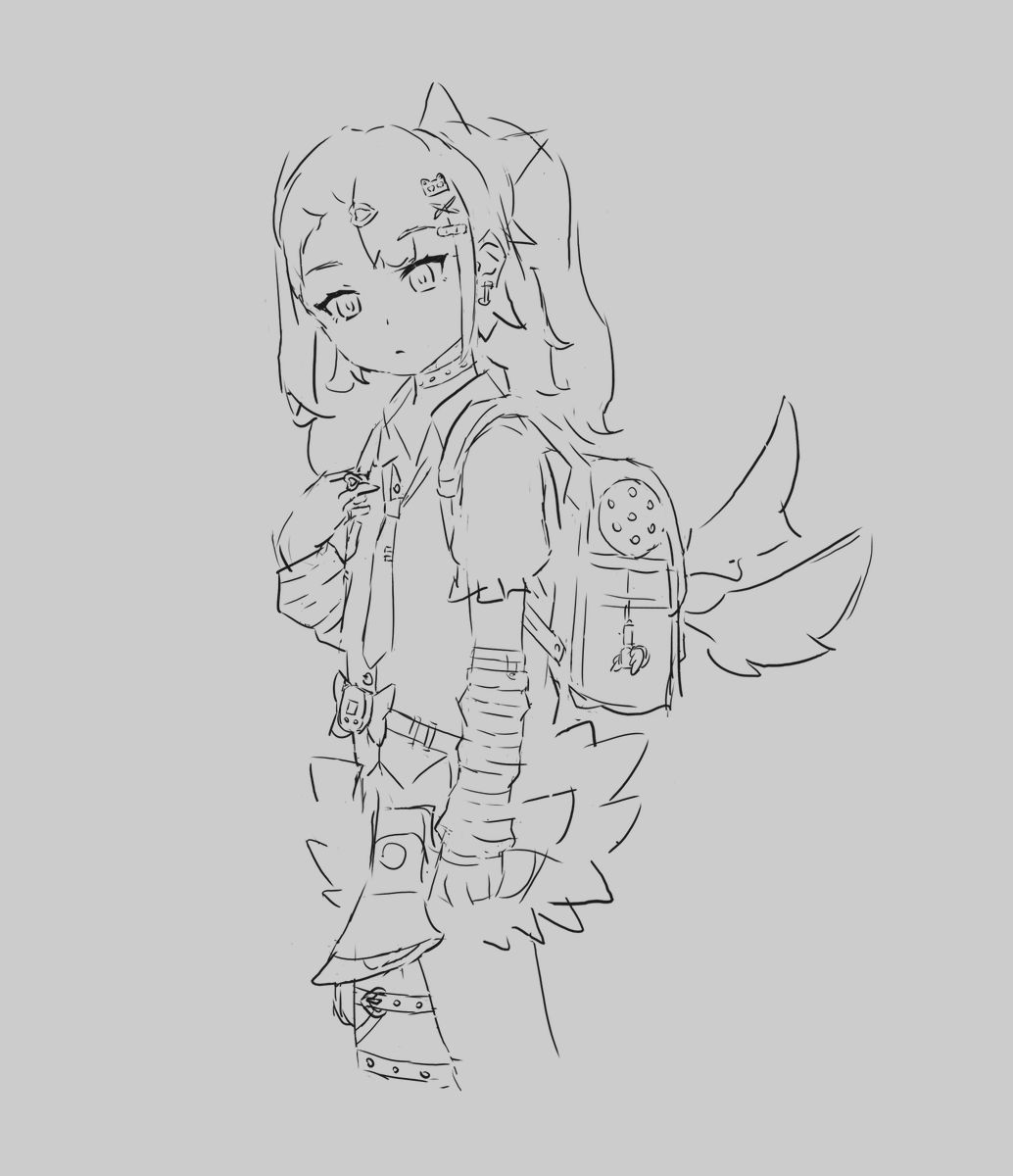 nitsu_000's tweet photo. Sunna sketch
#zzzero #千夏 https://t.co/FUHrzp4h4b