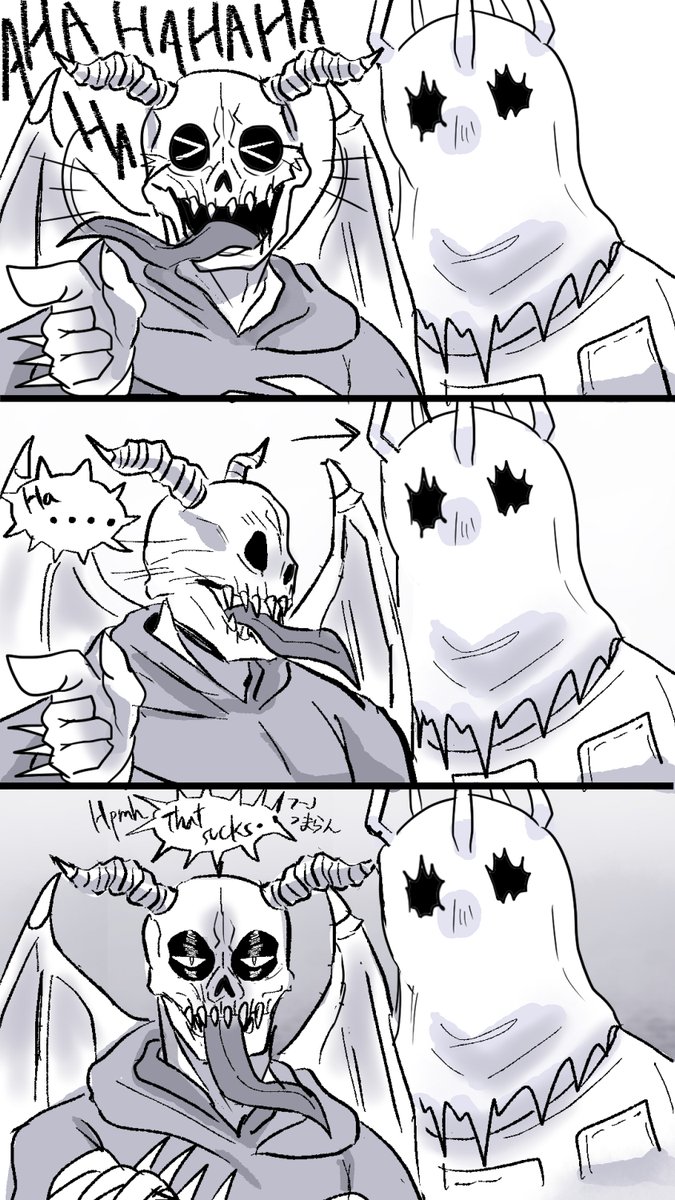 Chidaruma &amp; Holekun be like: （血洞）
#도로헤도로 #dorohedoro #ドロヘドロ #異獸魔都