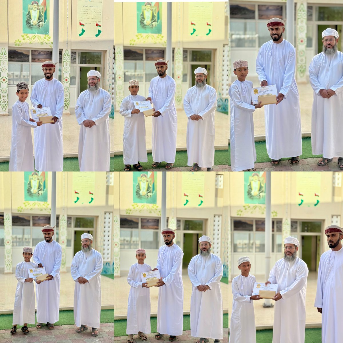 obi_bin_thabe_s's tweet photo. تكريم الطلبة المشاركين في مسابقة "رمضان بالقرآن أجمل نور لقلبك ورفعة في دينك وآخرتك "والتي نفذها معلمو مادة التربية الإسلامية خلال شهر رمضان المبارك للعام الهجري 1447 استهدفت طلاب الصف الخامس والسادس بالمدرسة.
#فعاليات_تعليمية_مسقط 
#مدارسنا_مستقبل_واعد 
#تعلم_مستدام https://t.co/BFGE7v8smJ