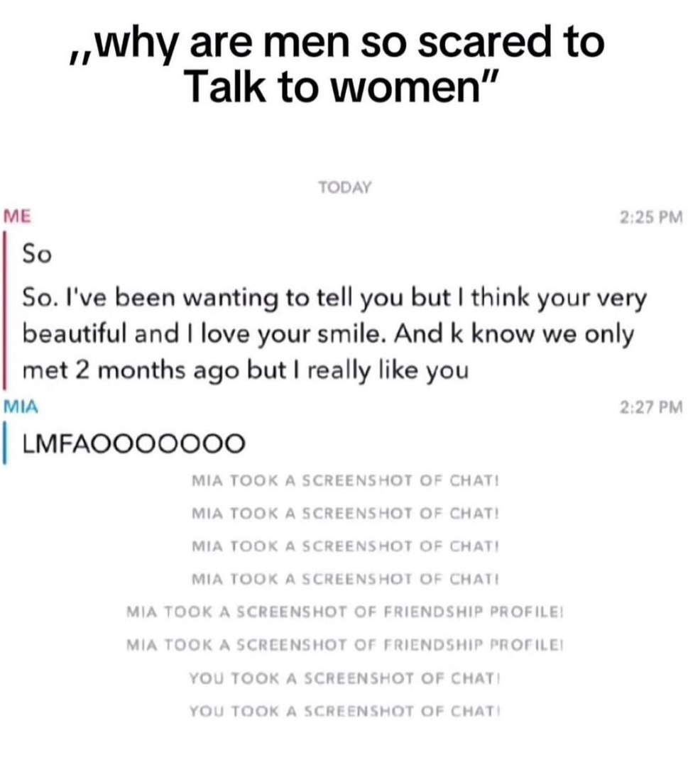 Why women get Ls tweet media