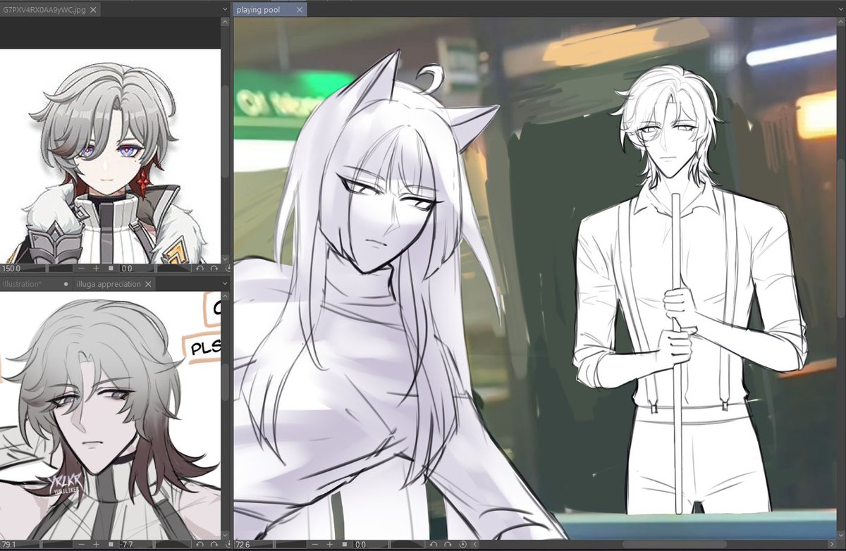 Urðr ᛝ Flins + Illuga yume 🍂 tweet media