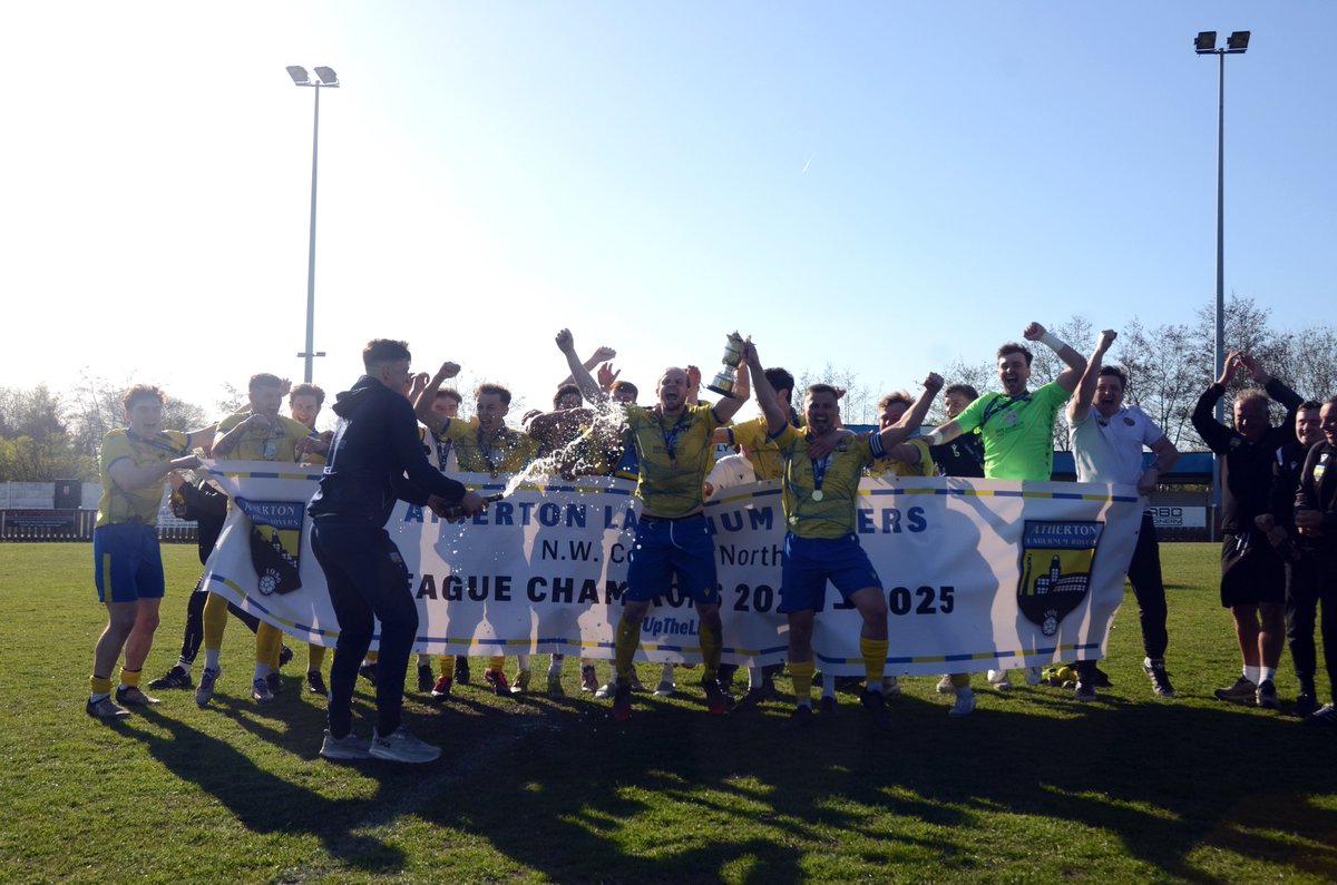 AthertonLRFC's tweet image. #OTD | Champions of the @nwcfl Division One North 🥳

Who was there that day? 👇

#OneOfAKind
