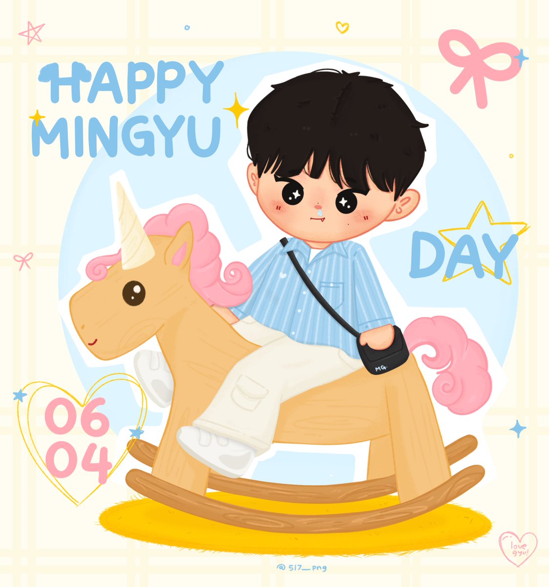 ⭑ happy 0604; happy mingyu daaay! 🐶🎠

#아니_다들조용_오늘민규생일
#OurSunriseMINGYUday #민규