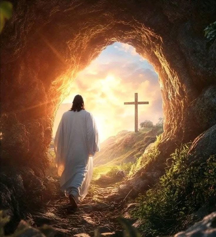 Que Deus abençoe a sua vida neste dia de Páscoa Que Ele traga conforto, esperançacompaixão e inspire amor para dentro do seu coração. Cristo ressuscitou para nos mostrar o caminho do amor e da vida eterna.Que esta Páscoa seja um tempo de renovação espiritual e de alegria.Ele vive