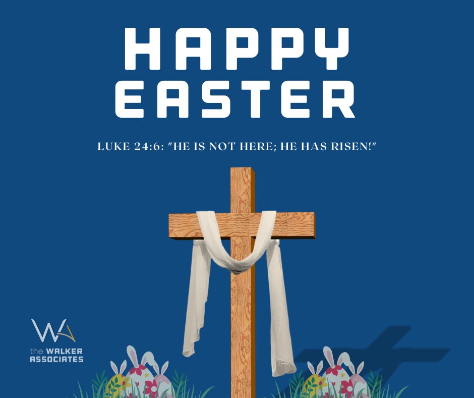 WalkerAssociat4's tweet photo. The Walker Associates wishes our clients, partners, and community a joyful and meaningful Easter! https://t.co/xEU187aX2W